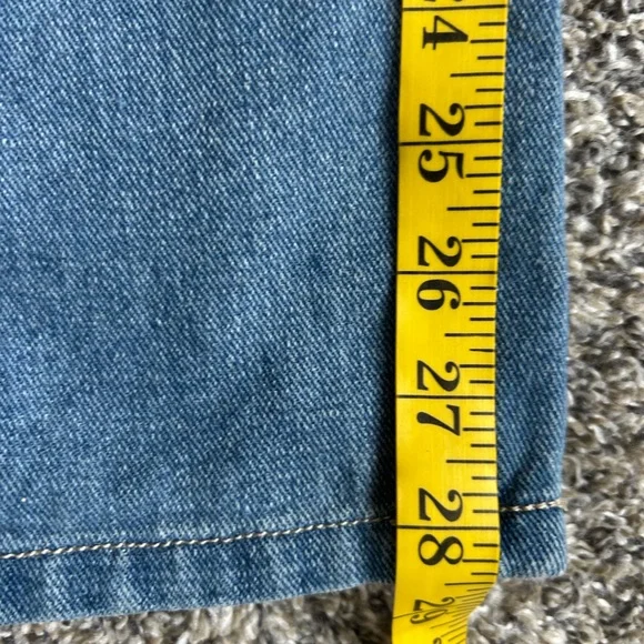 Women’s High Rise Button Fly wide Leg Barrel Jeans size medium - Picture 5 of 7